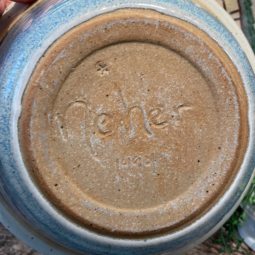 Vintage Neher pottery dish